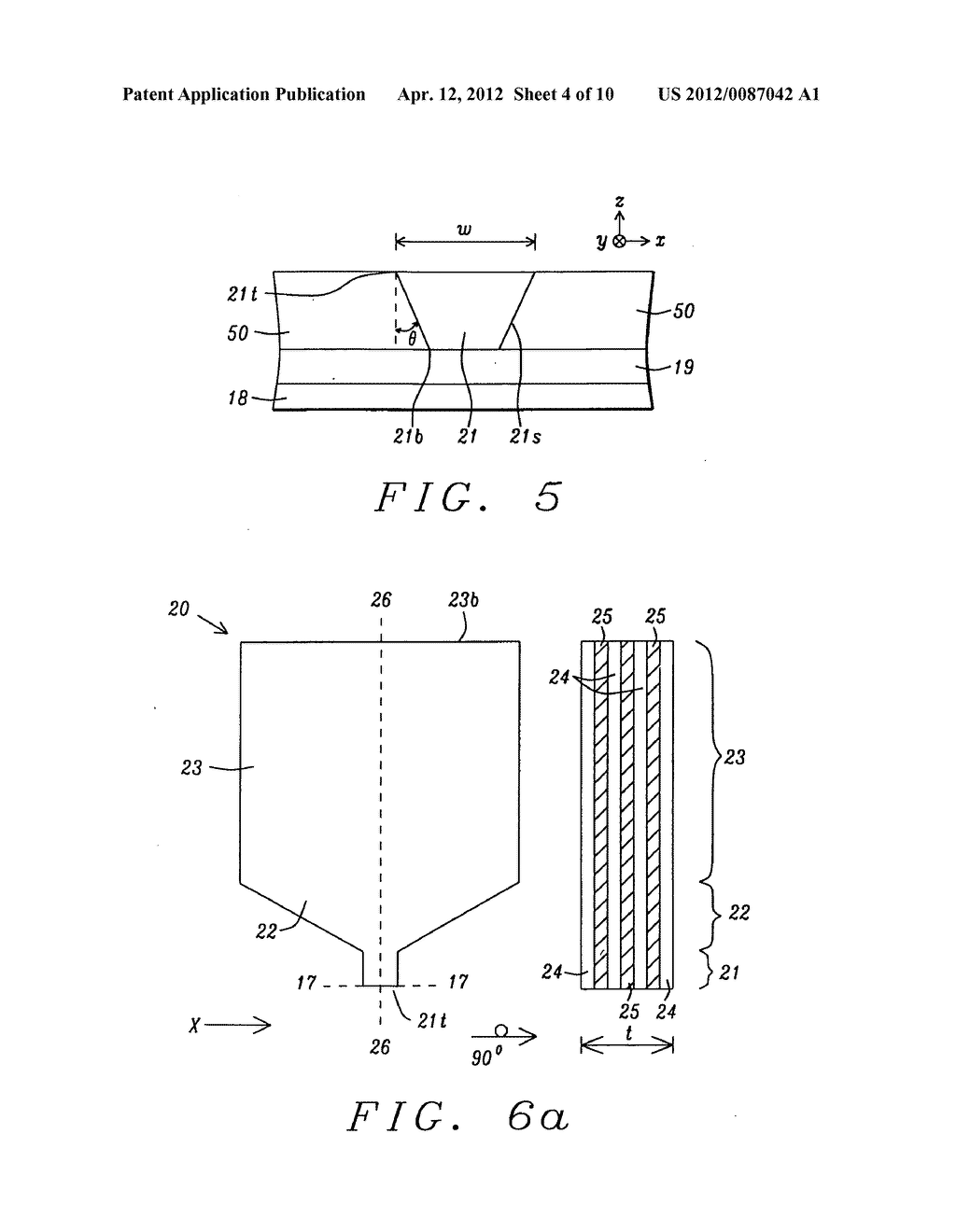 Perpendicular magnetic recording head laminated with AFM-FM phase change     material - diagram, schematic, and image 05