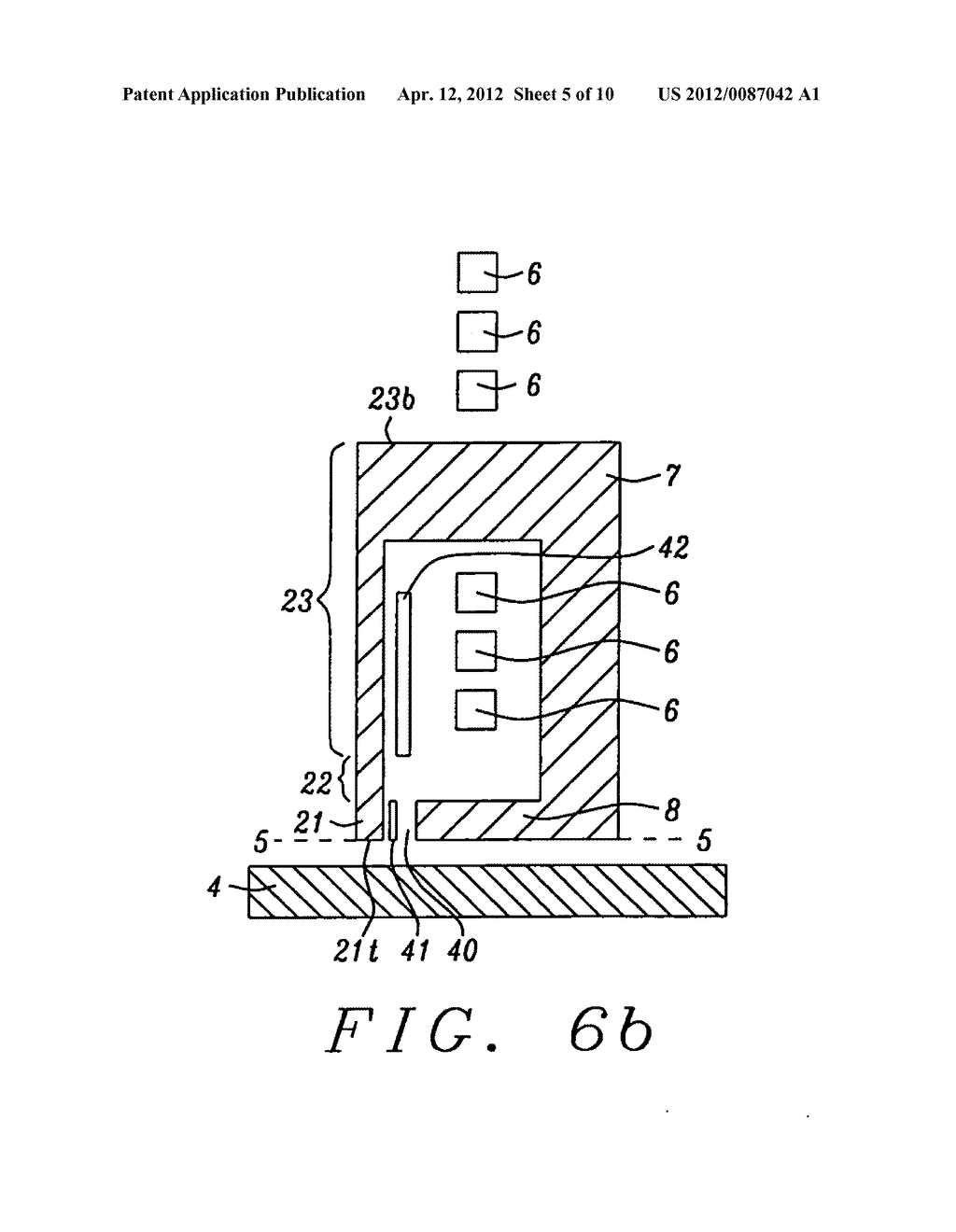 Perpendicular magnetic recording head laminated with AFM-FM phase change     material - diagram, schematic, and image 06