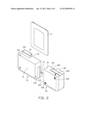 ELECTRONIC DEVICE ASSEMBLY WITH TWO-PART BRACKET diagram and image