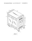 NOTEBOOK COMPUTER STORAGE AND CHARGING CART diagram and image