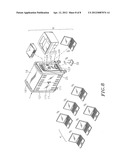 NOTEBOOK COMPUTER STORAGE AND CHARGING CART diagram and image