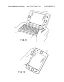 INFORMATION PROCESSING APPARATUS HAVING SWITCH FOR INPUTTING KEY DATA diagram and image