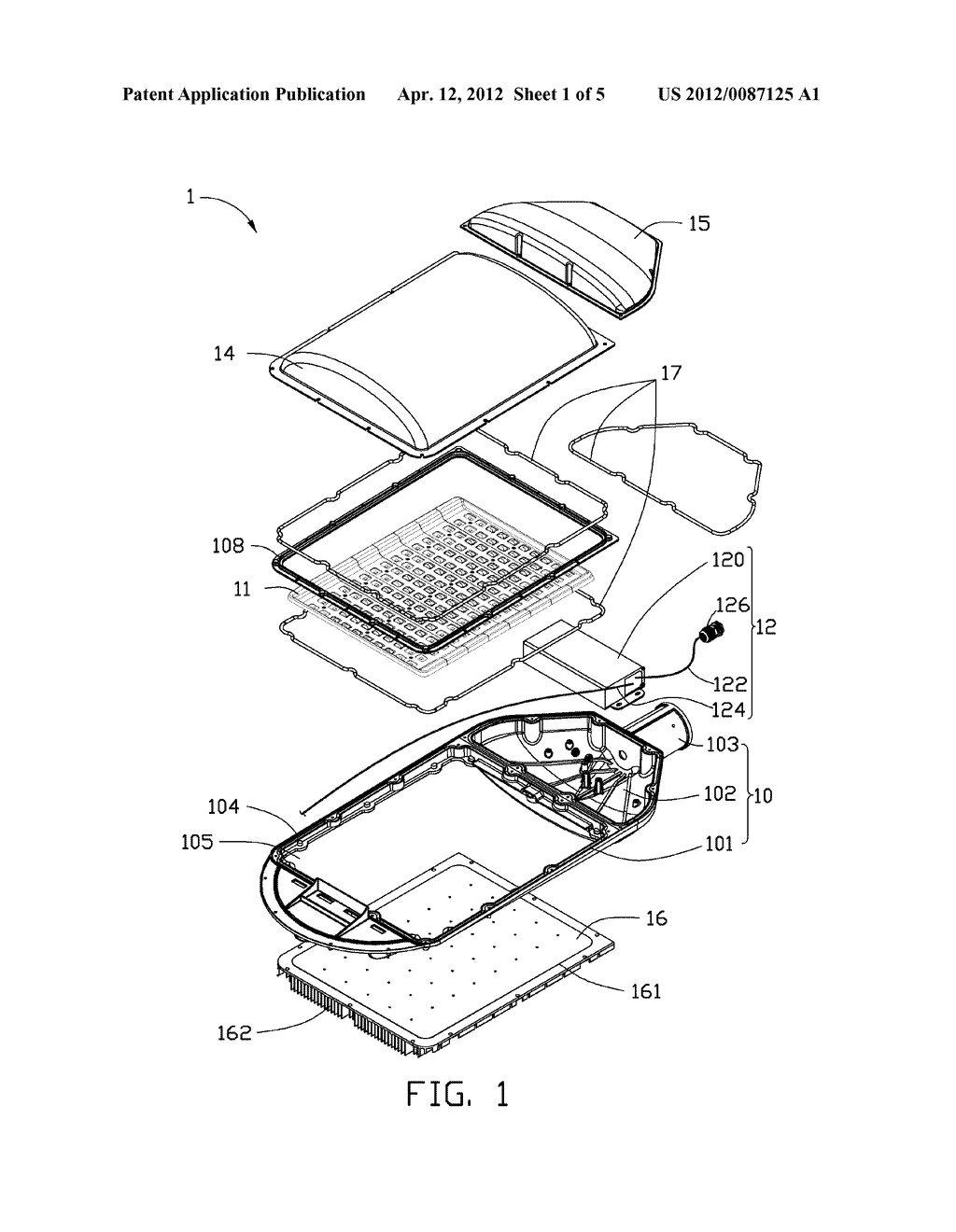 LED LAMP HAVING LIGHT EMITTING DIODES WITH REDUCED NUMBER OF LENSES     COVERED THEREON - diagram, schematic, and image 02