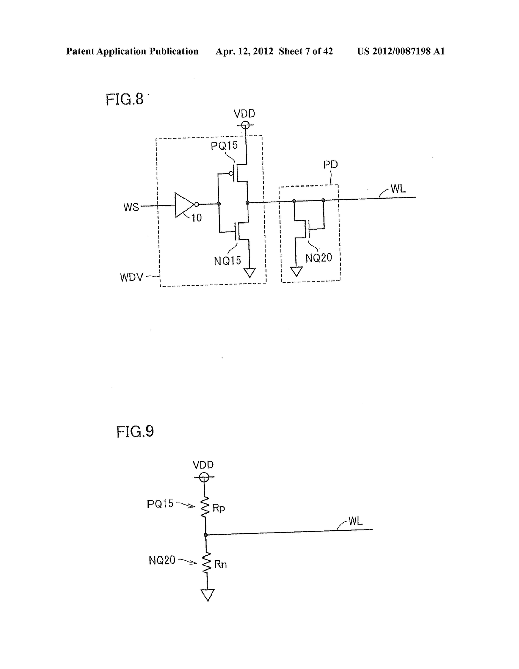 SEMICONDUCTOR MEMORY DEVICE WITH ADJUSTABLE SELECTED WORK LINE POTENTIAL     UNDER LOW VOLTAGE CONDITION - diagram, schematic, and image 08