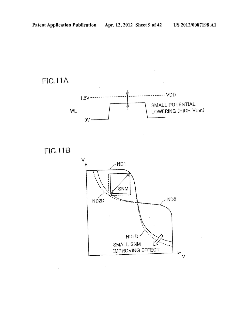 SEMICONDUCTOR MEMORY DEVICE WITH ADJUSTABLE SELECTED WORK LINE POTENTIAL     UNDER LOW VOLTAGE CONDITION - diagram, schematic, and image 10