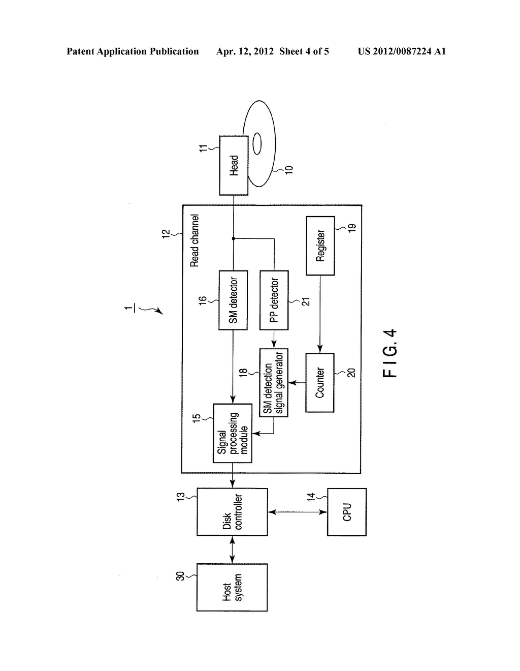 METHOD AND APPARATUS FOR DETECTING SYNC DATA OF READ DATA IN A DISK DRIVE - diagram, schematic, and image 05