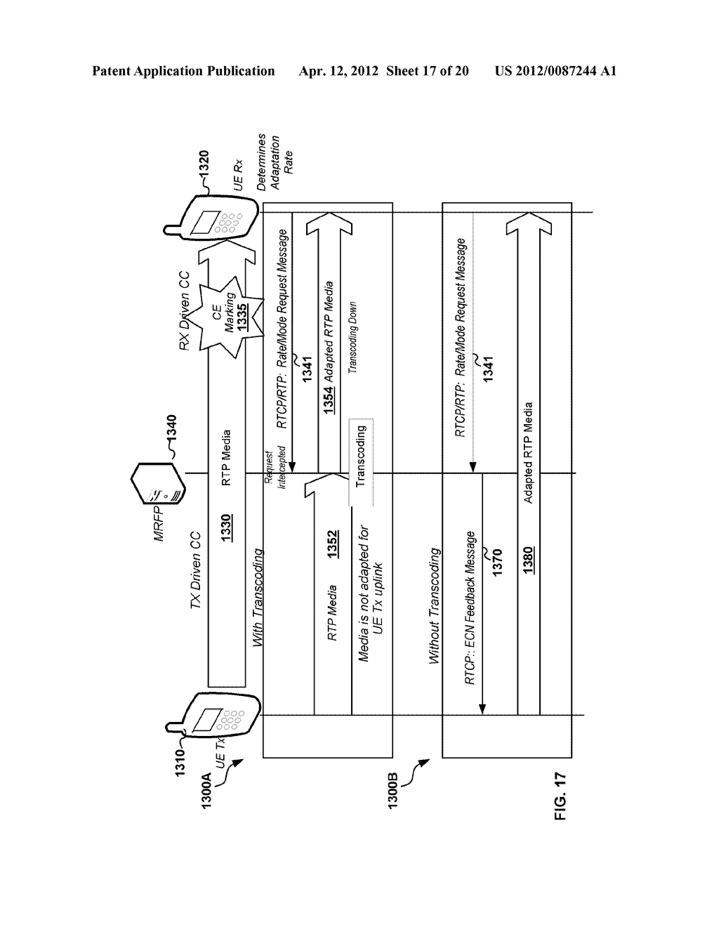 METHODS AND APPARATUS FOR ECN RECEIVER DRIVEN CONGESTION CONTROL - diagram, schematic, and image 18