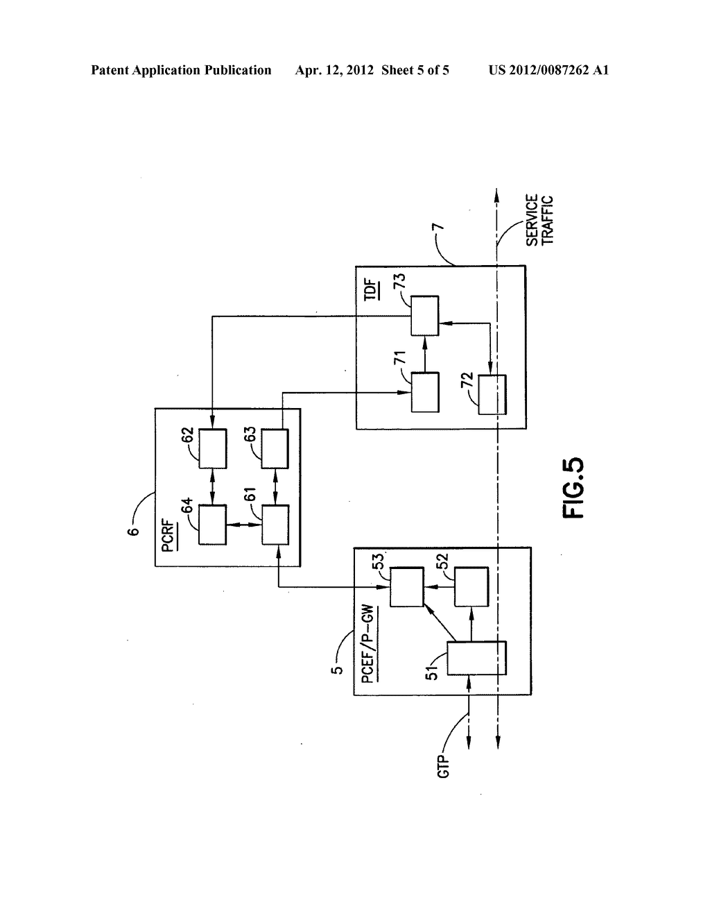 Method, Apparatus and System for Detecting Service Data of a Packet Data     Connection - diagram, schematic, and image 06