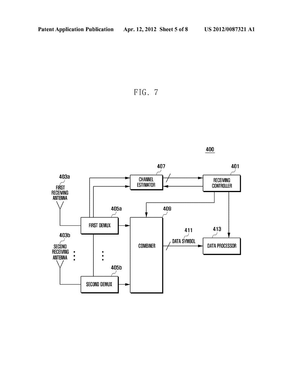 METHOD AND APPARATUS FOR TRANSMITTING AND RECEIVING DATA - diagram, schematic, and image 06