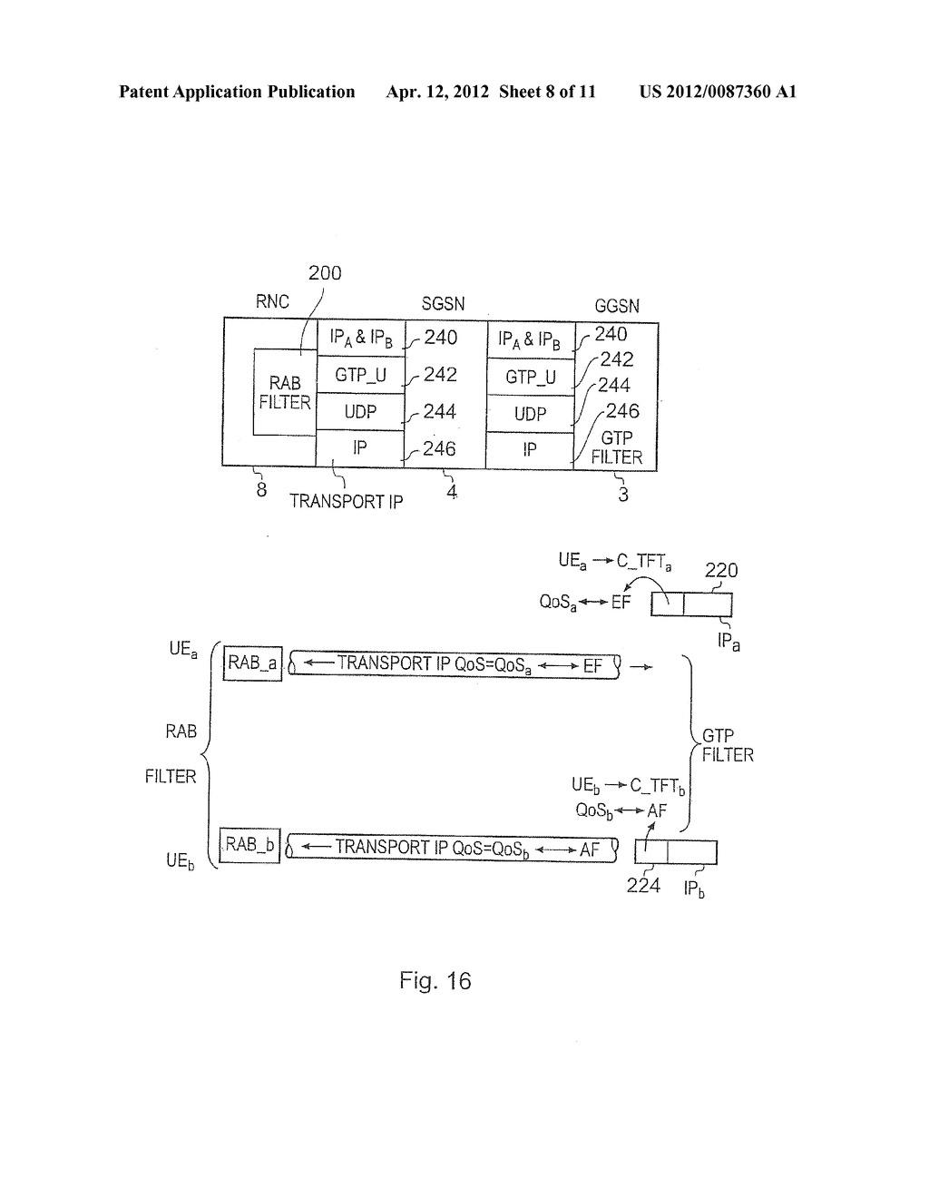 PACKET RADIO NETWORK AND METHOD - diagram, schematic, and image 09