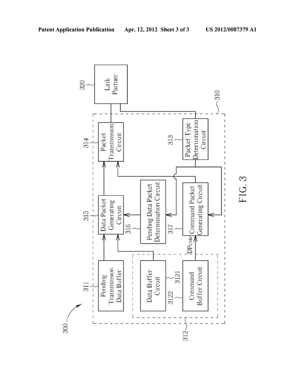 Method of reducing required capacity of retry buffer for real-time     transfer through PCIe and related device - diagram, schematic, and image 04