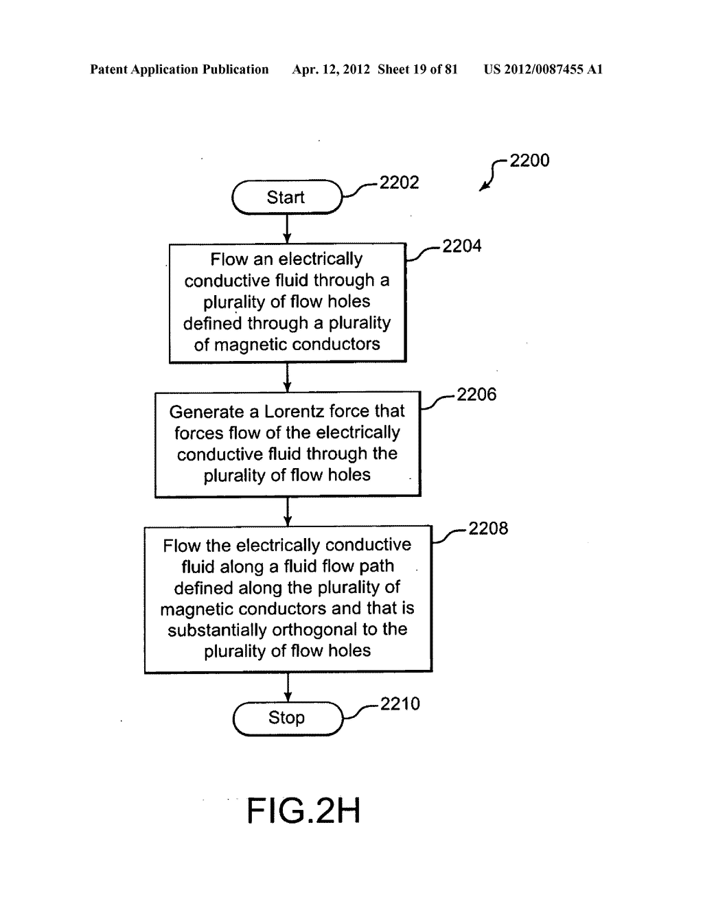 Electromagnetic flow regulator, system, and methods for regulating flow of     an electrically conductive fluid - diagram, schematic, and image 20