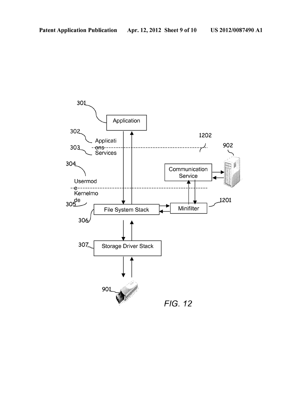 Method And Arrangement For Protecting File-Based Information - diagram, schematic, and image 10