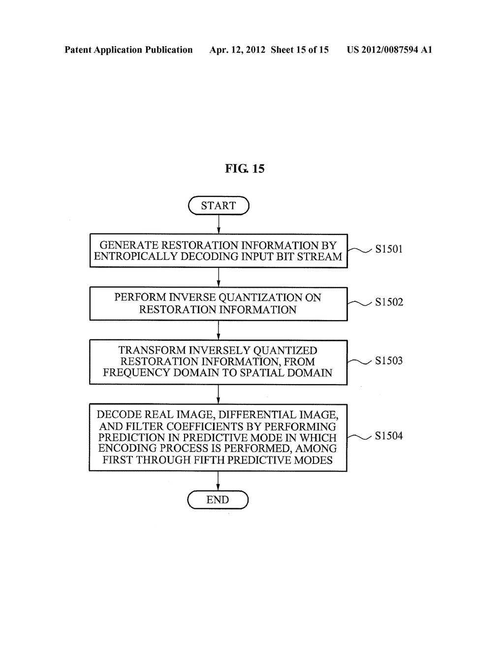 IMAGE-ENCODING APPARATUS AND IMAGE-DECODING APPARATUS FOR EFFICIENTLY     TRANSMITTING A LARGE CAPACITY IMAGE - diagram, schematic, and image 16