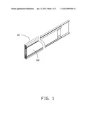 SLIDE RAIL FOR RACK SEVER diagram and image