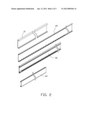 SLIDE RAIL FOR RACK SEVER diagram and image