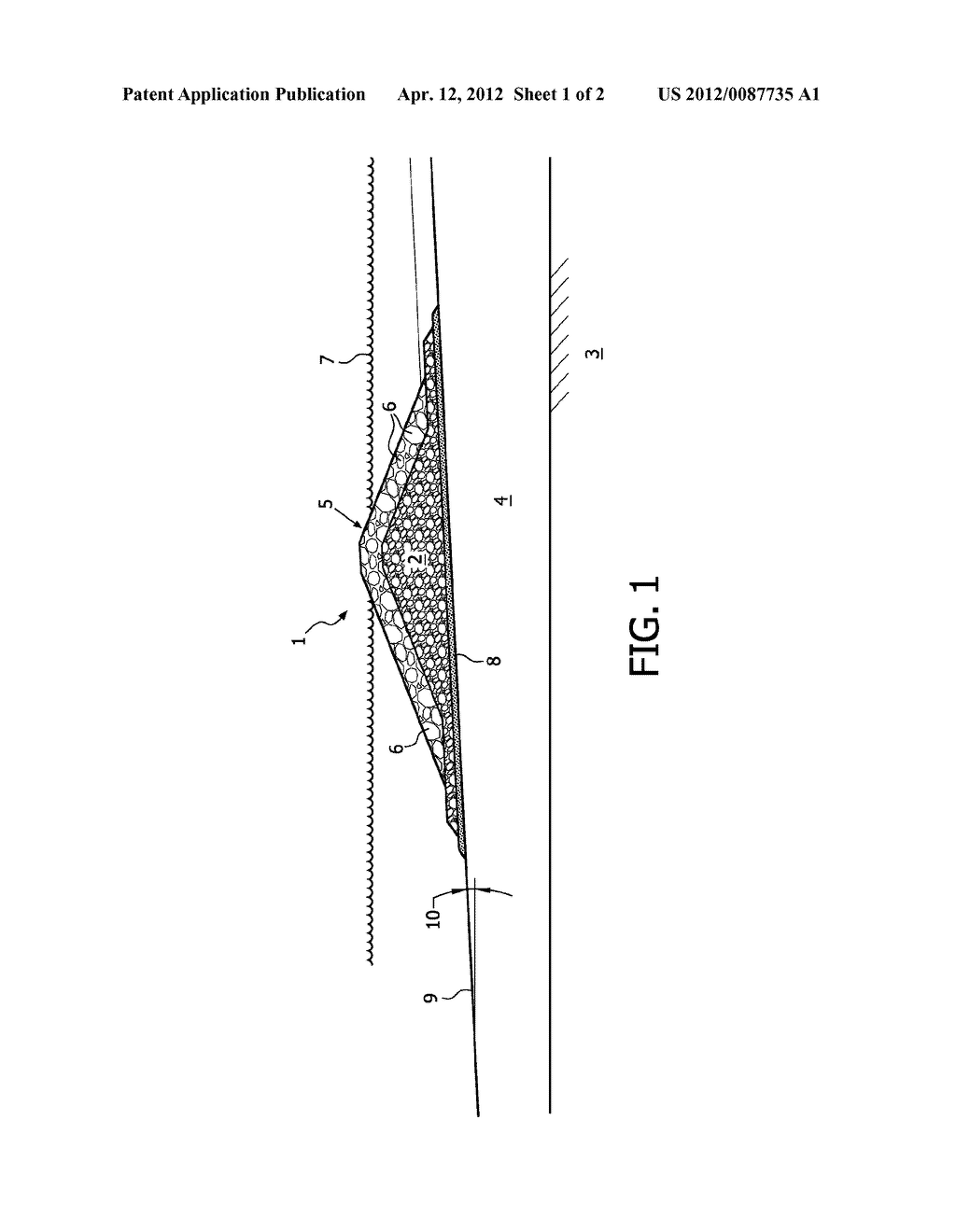 Method for Constructing Water Barriers and Coastal Protection - diagram, schematic, and image 02