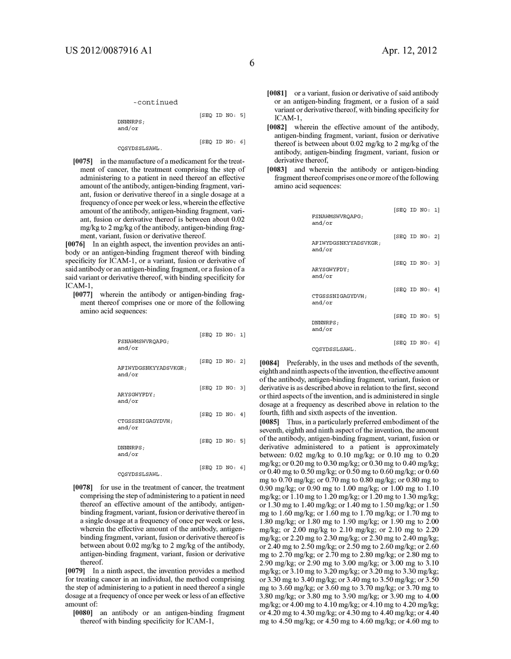 ANTI-ICAM-1 ANTIBODY, USES AND METHODS - diagram, schematic, and image 14