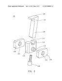 SELF-ADJUSTING ANGLED EJECTOR diagram and image