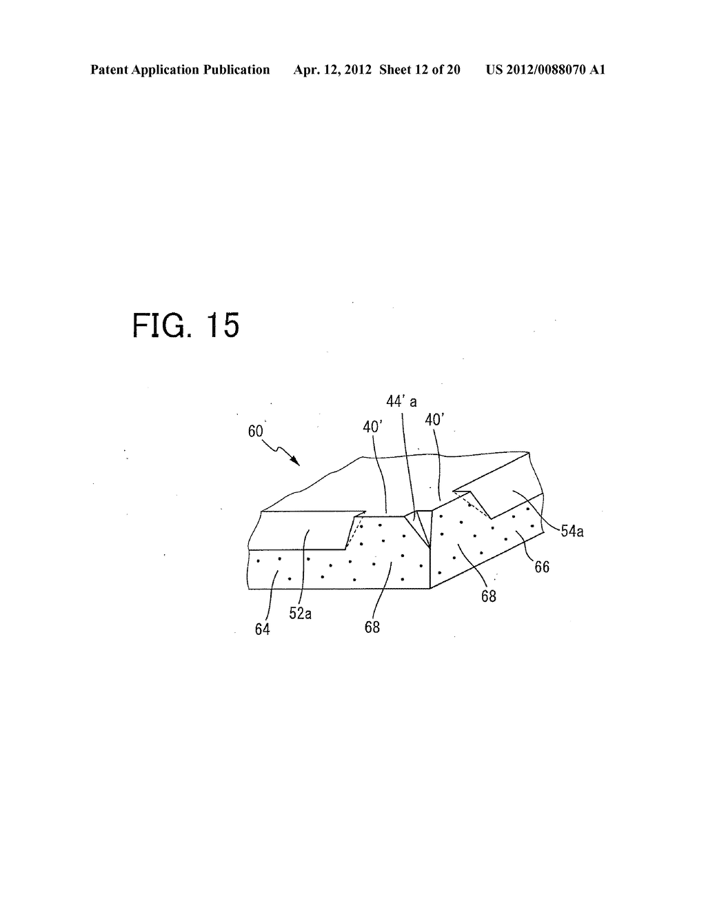 COMPOSITE FERRITE SHEET, METHOD OF FABRICATING THE COMPOSITE FERRITE     SHEET, AND ARRAY OF SINTERED FERRITE SEGMENTS USED TO FORM THE COMPOSITE     FERRITE SHEET - diagram, schematic, and image 13