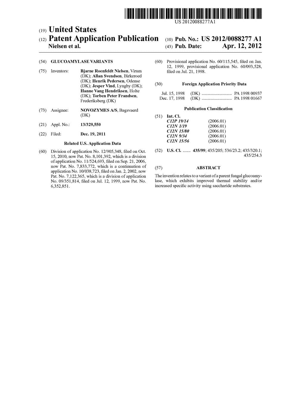 Glucoamylase Variants - diagram, schematic, and image 01