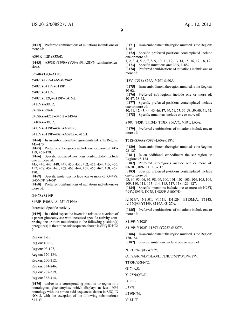 Glucoamylase Variants - diagram, schematic, and image 11