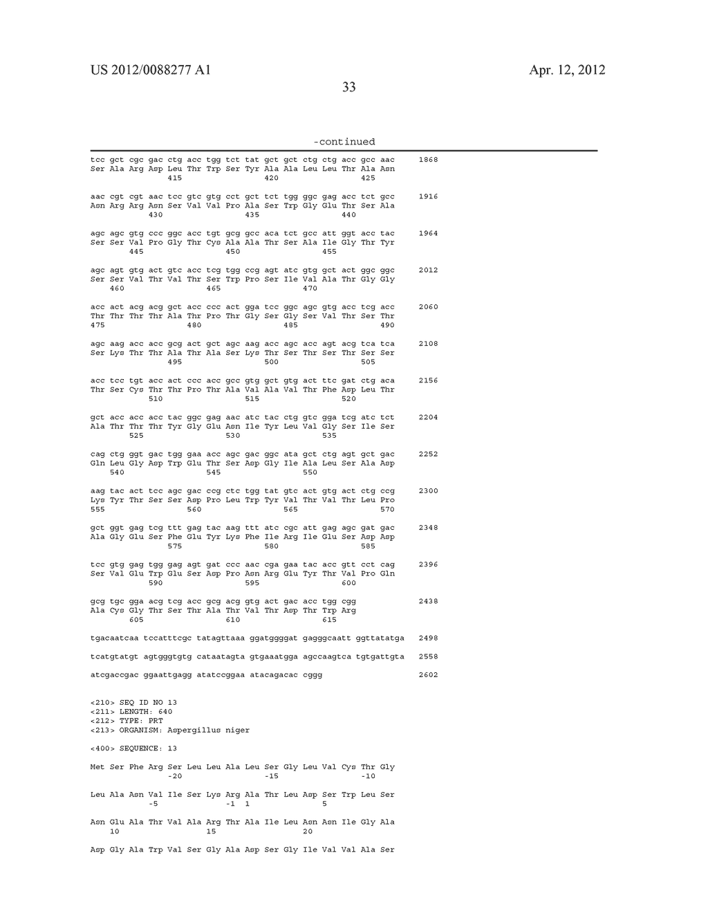 Glucoamylase Variants - diagram, schematic, and image 35