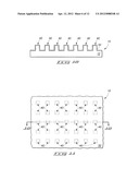 Methods of Forming Patterns in Semiconductor Constructions, Methods of     Forming Container Capacitors, and Methods of Forming Reticles Configured     for Imprint Lithography diagram and image