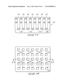 Methods of Forming Patterns in Semiconductor Constructions, Methods of     Forming Container Capacitors, and Methods of Forming Reticles Configured     for Imprint Lithography diagram and image