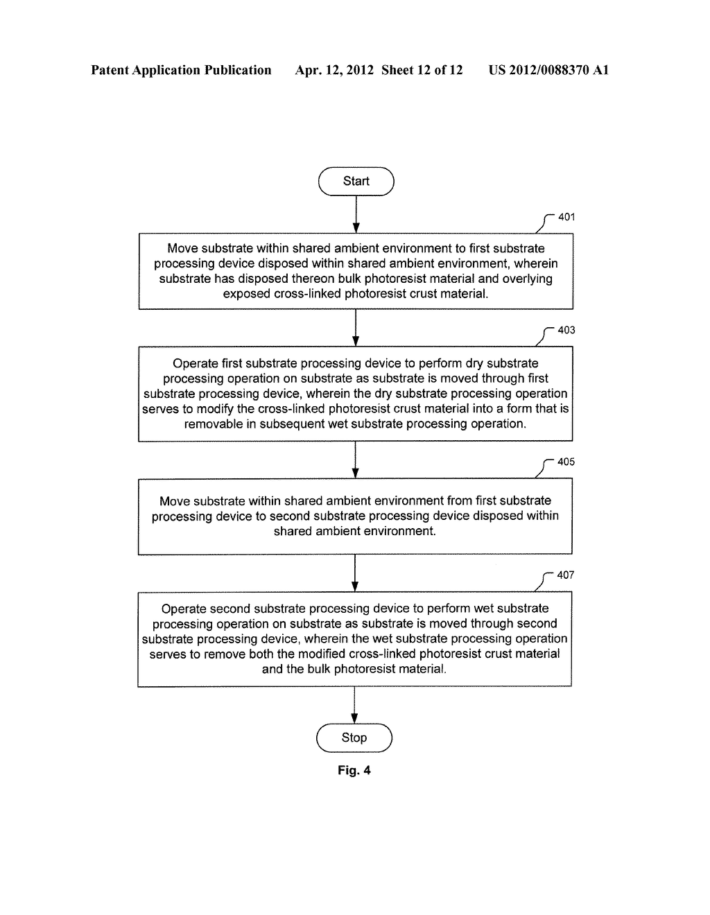 Substrate Processing System with Multiple Processing Devices Deployed in     Shared Ambient Environment and Associated Methods - diagram, schematic, and image 13