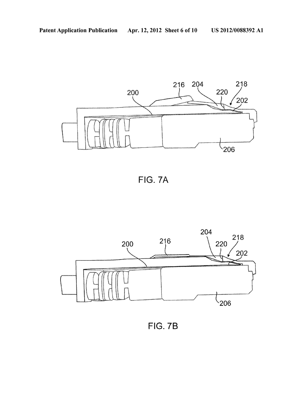 METHOD AND APPARATUS FOR LOCKING A NETWORK CABLE IN A JACK - diagram, schematic, and image 07
