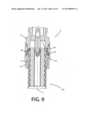 CONNECTOR ASSEMBLY FOR CORRUGATED COAXIAL CABLE diagram and image