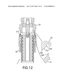 CONNECTOR ASSEMBLY FOR CORRUGATED COAXIAL CABLE diagram and image