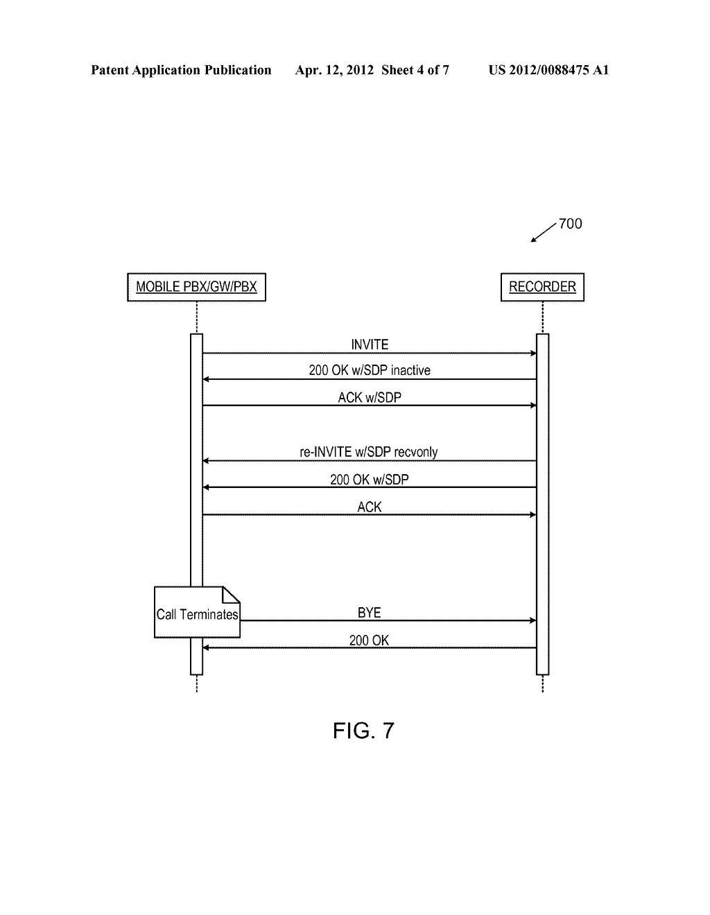 SYSTEM AND METHOD FOR RECORDING COMMUNICATION INTERACTION OVER A MOBILE     DEVICE - diagram, schematic, and image 05