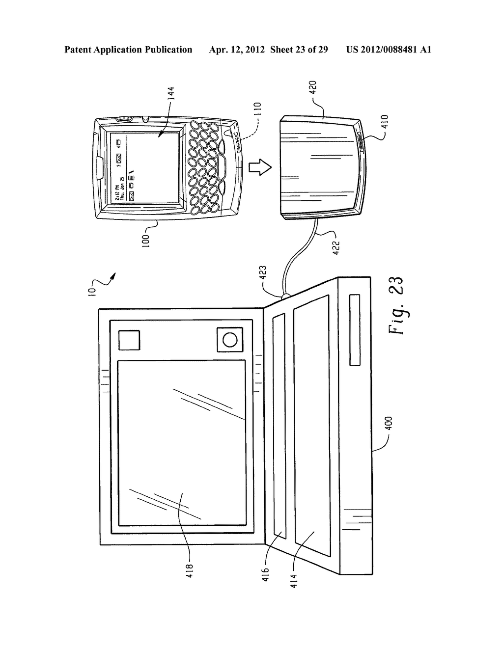 INFORMATION SYSTEM WITH DETACHABLE INFORMATION MODULE - diagram, schematic, and image 24