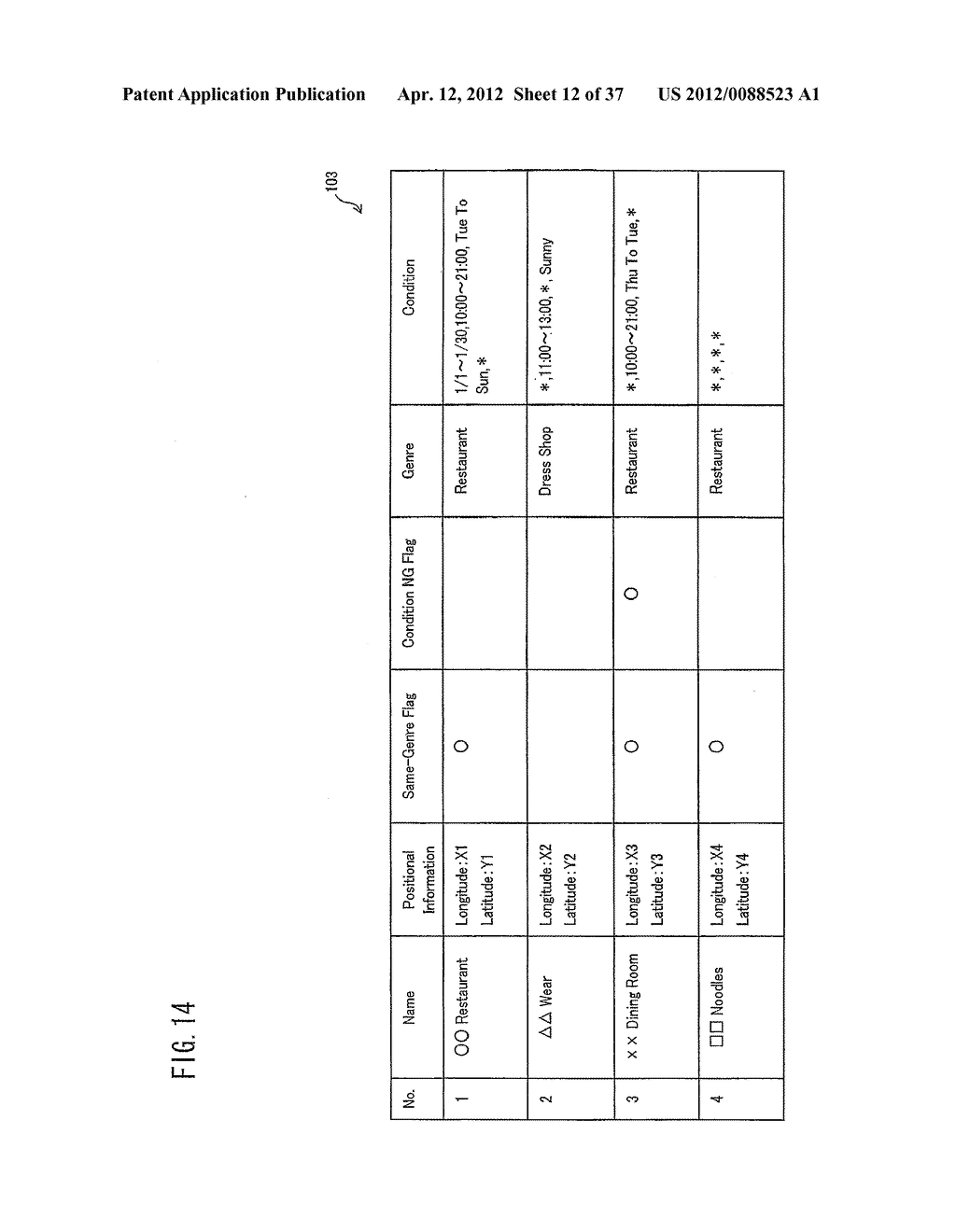 NOTIFICATION DEVICE, NOTIFICATION SYSTEM, METHOD FOR CONTROLLING     NOTIFICATION DEVICE, AND COMPUTER READABLE RECORDING MEDIUM HAVING A     CONTROL PROGRAM RECORDED THEREUPON - diagram, schematic, and image 13