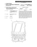 MOBILE WIRELESS COMMUNICATIONS DEVICE INCLUDING SPACED APART ELONGATE     MEMBERS FOR REDUCING SAR AND RELATED METHODS diagram and image