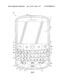 MOBILE WIRELESS COMMUNICATIONS DEVICE INCLUDING SPACED APART ELONGATE     MEMBERS FOR REDUCING SAR AND RELATED METHODS diagram and image