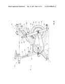 EXERCISE BICYCLE WITH MAGNETIC FLYWHEEL BRAKE diagram and image