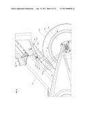 EXERCISE BICYCLE WITH MAGNETIC FLYWHEEL BRAKE diagram and image