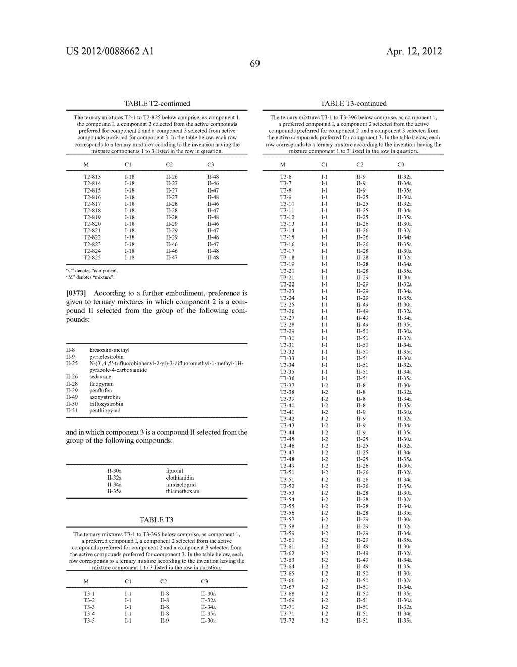 FUNGICIDAL MIXTURES - diagram, schematic, and image 70