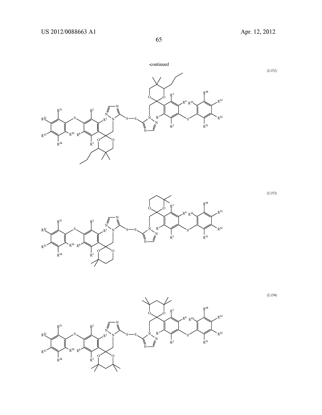 Triazole  Compounds Carrying a Sulfur Substituent - diagram, schematic, and image 66