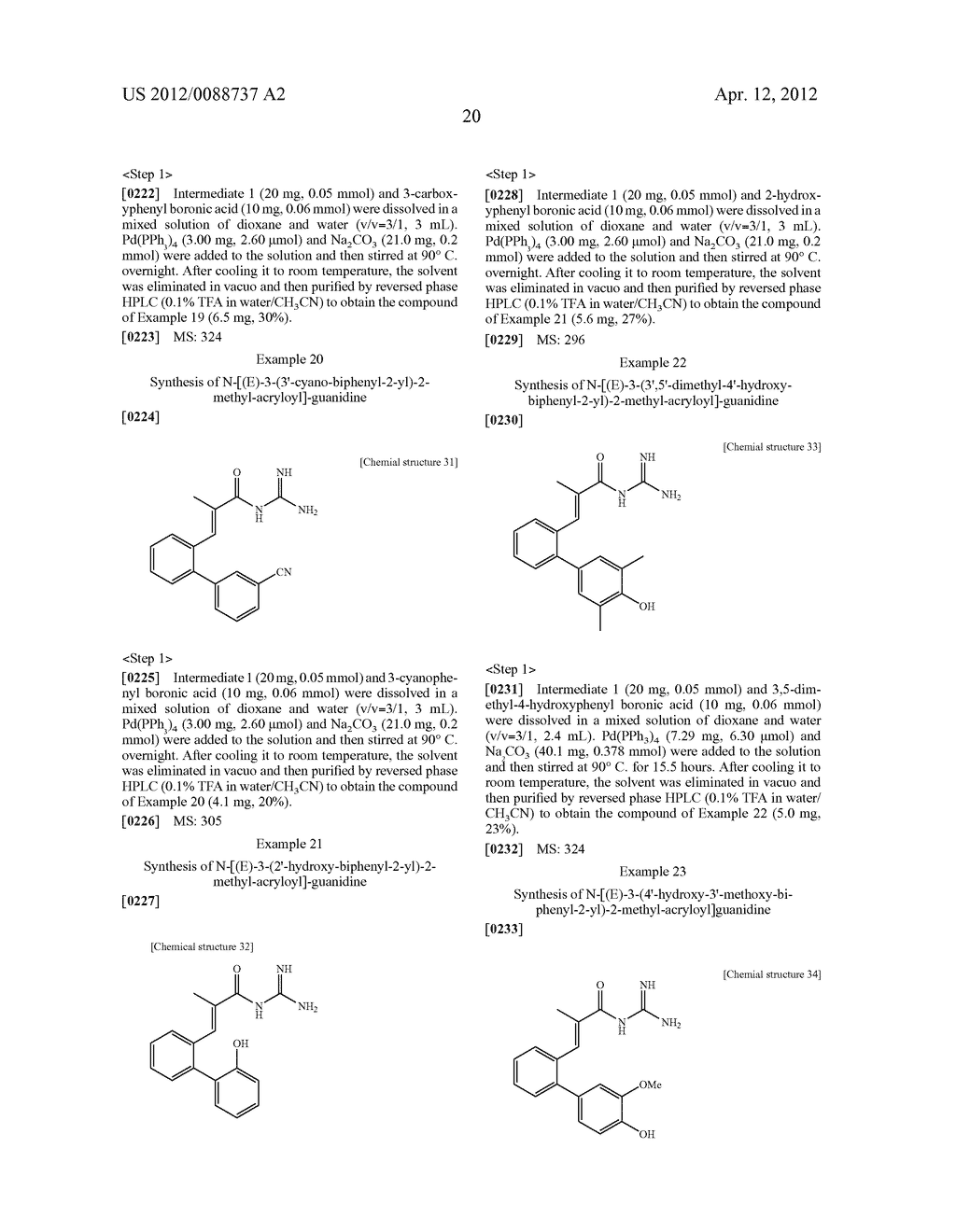 NOVEL ACYL GUANIDINE DERIVATIVES - diagram, schematic, and image 24