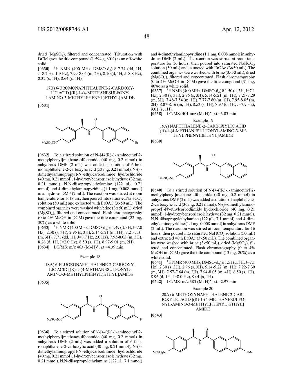 AMIDE DERIVATIVES AS ION-CHANNEL LIGANDS AND PHARMACEUTICAL COMPOSITIONS     AND METHODS OF USING THE SAME - diagram, schematic, and image 49