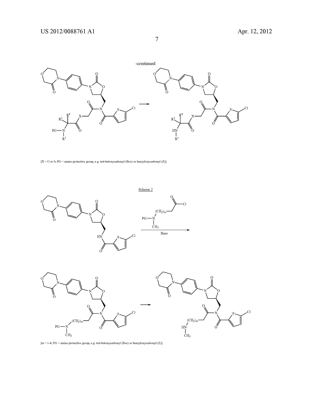 AMINOACYL PRODRUG DERIVATIVES AND MEDICAMENTS FOR THE TREATMENT OF     THROMBOEMBOLITIC DISORDERS - diagram, schematic, and image 08