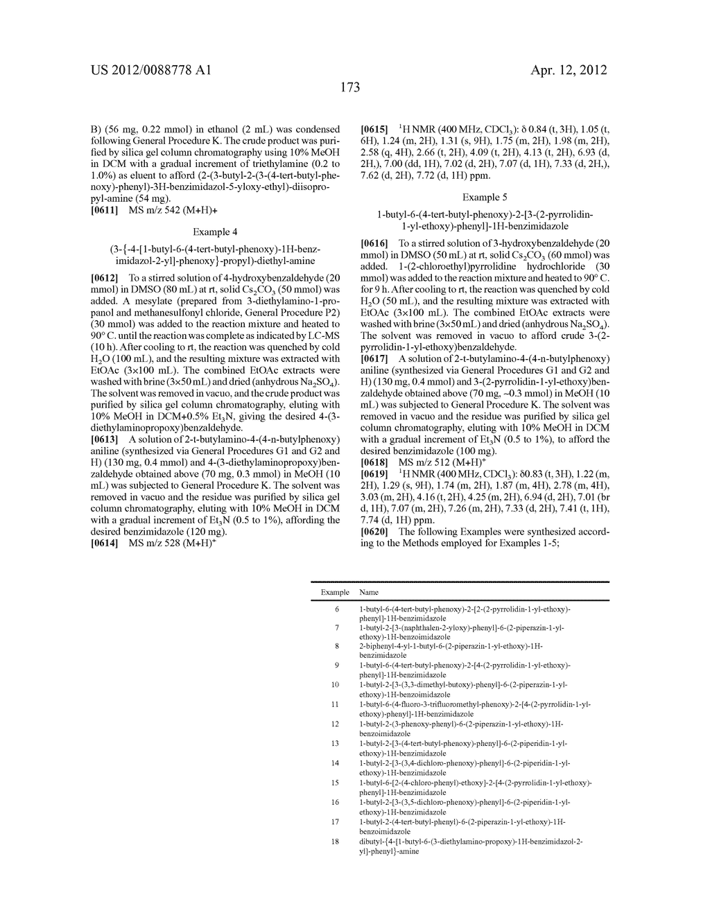 AZOLE DERIVATIVES AND FUSED BICYCLIC AZOLE DERIVATIVES AS THERAPEUTIC     AGENTS - diagram, schematic, and image 174