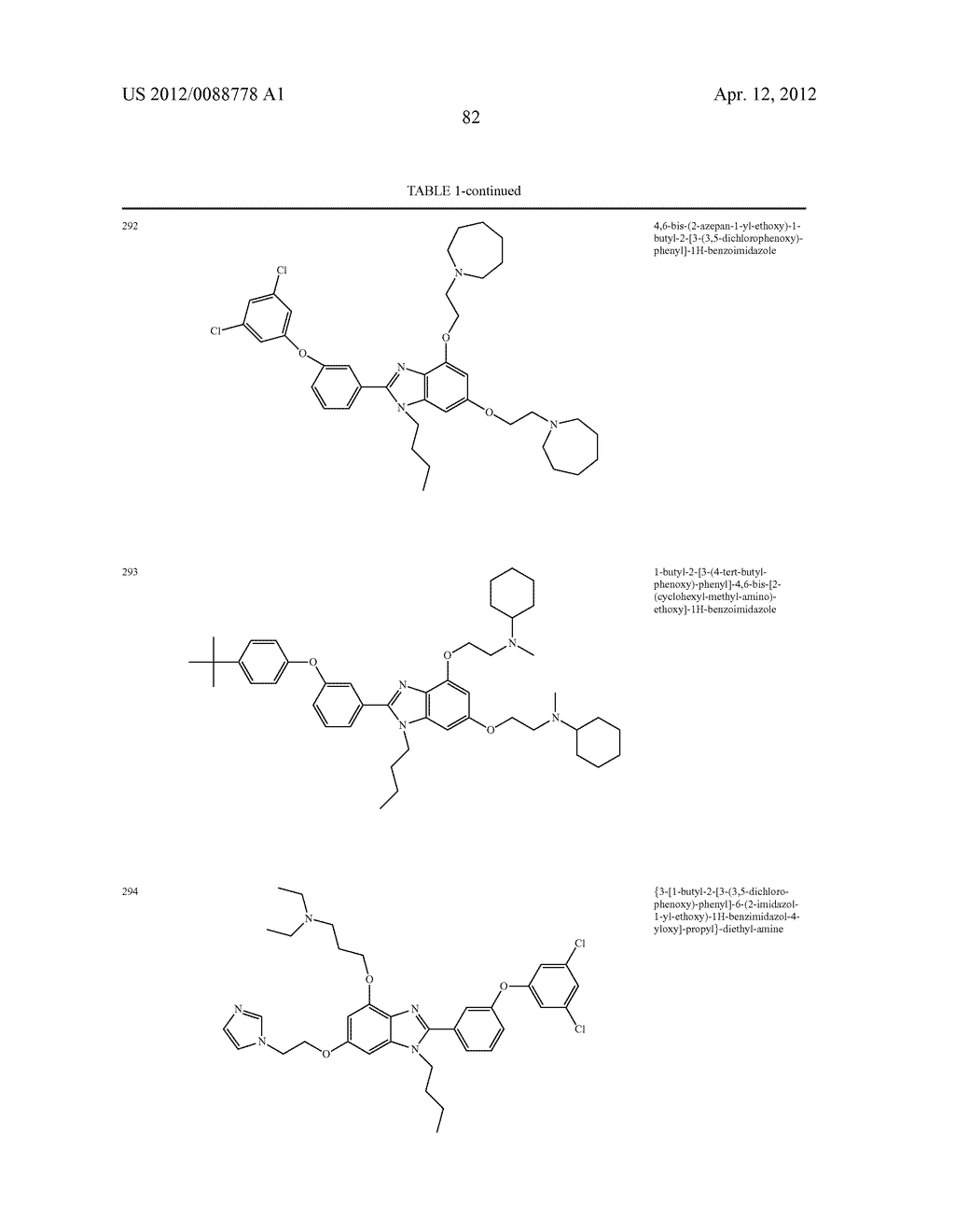 AZOLE DERIVATIVES AND FUSED BICYCLIC AZOLE DERIVATIVES AS THERAPEUTIC     AGENTS - diagram, schematic, and image 83