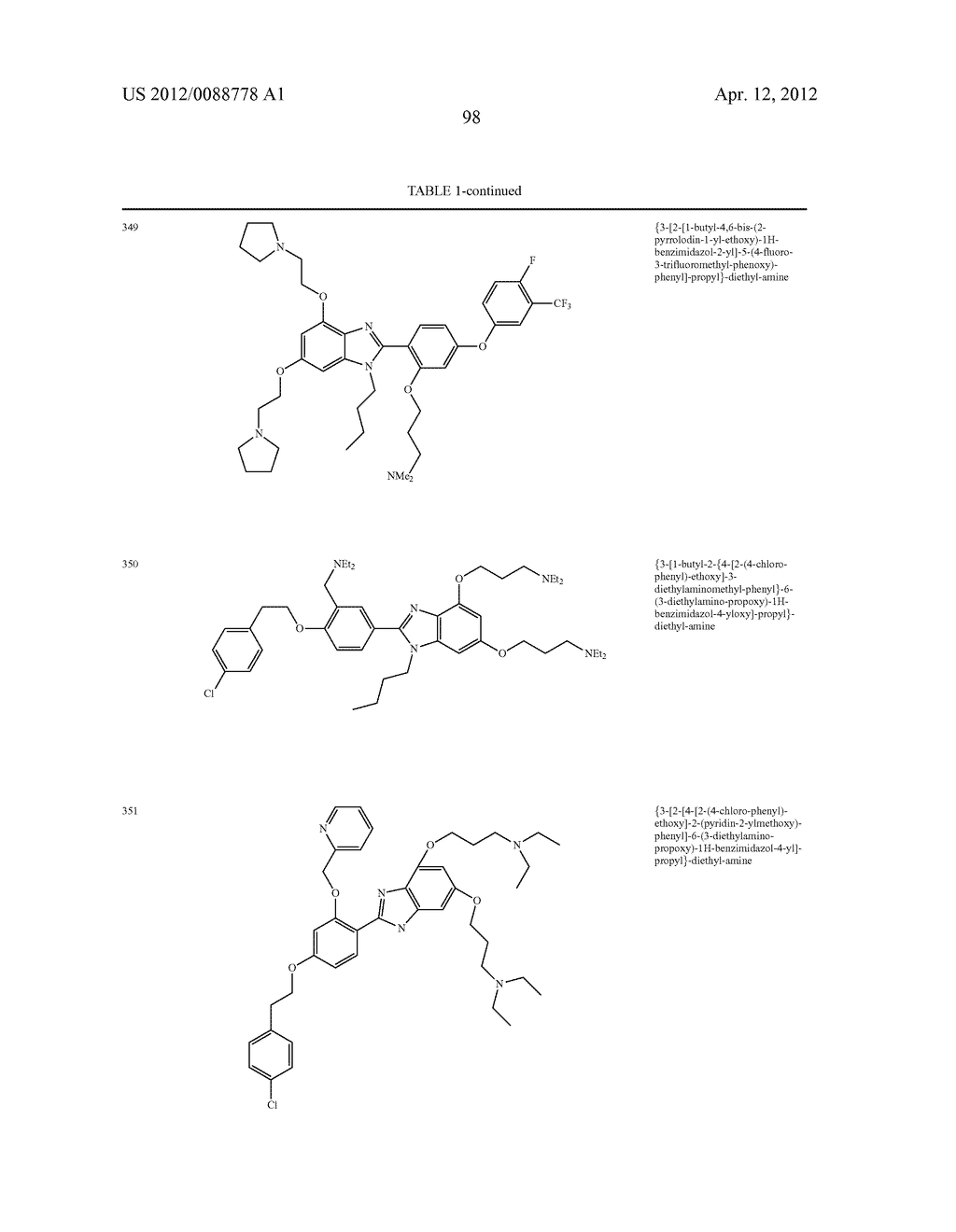 AZOLE DERIVATIVES AND FUSED BICYCLIC AZOLE DERIVATIVES AS THERAPEUTIC     AGENTS - diagram, schematic, and image 99