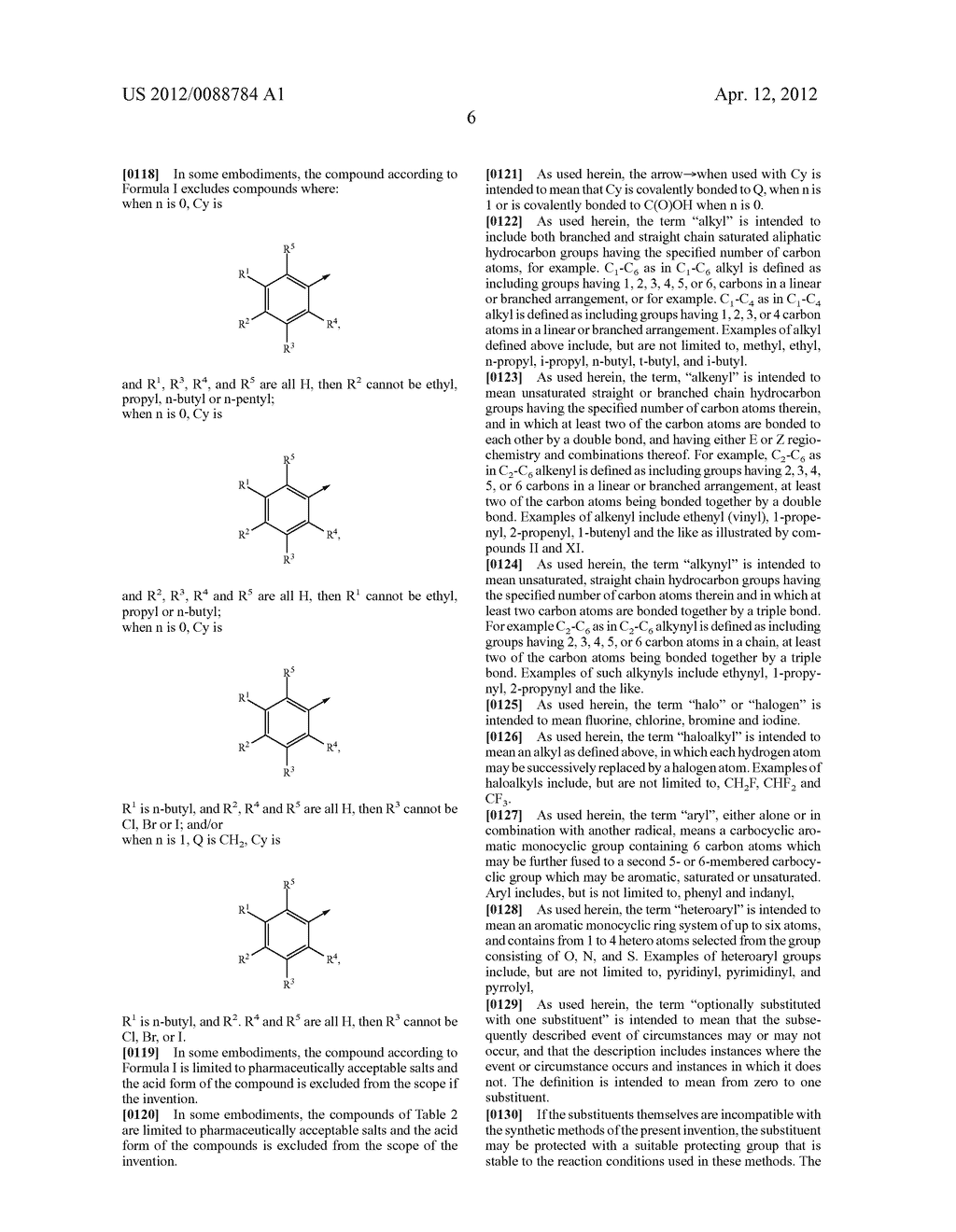 Substituted Aromatic Compounds and Pharmaceutical Uses thereof - diagram, schematic, and image 14
