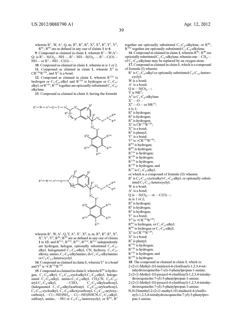 PHENALKYLAMINE DERIVATIVES, PHARMACEUTICAL COMPOSITIONS CONTAINING THEM,     AND THEIR USE IN THERAPY - diagram, schematic, and image 40